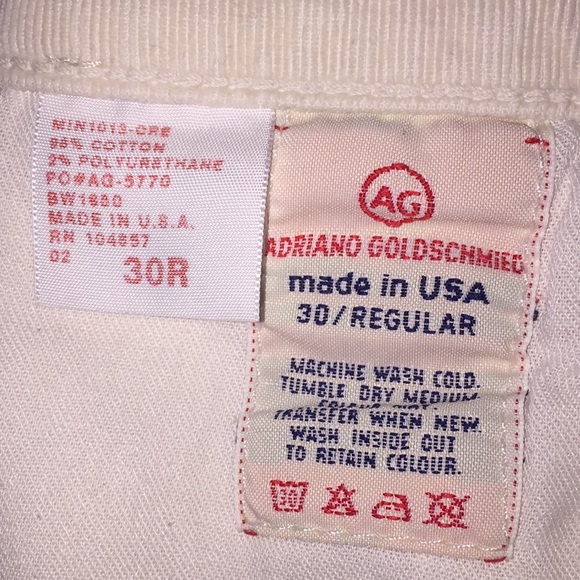 Ag the Angel Corduroy Boot Cut/Flare Pants Size 30R - Picture 5 of 8